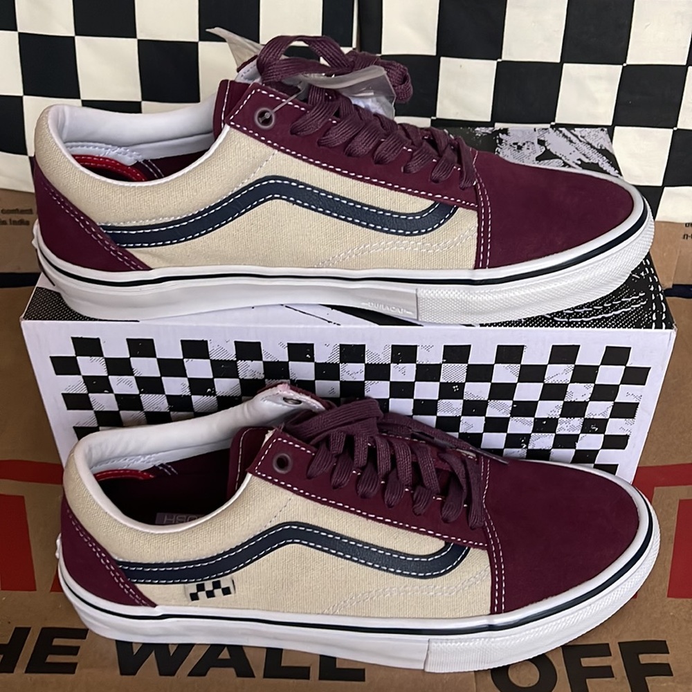 Vans Skate Old Skool Mauve Wine Men’s sneakers - Picture 2 of 16